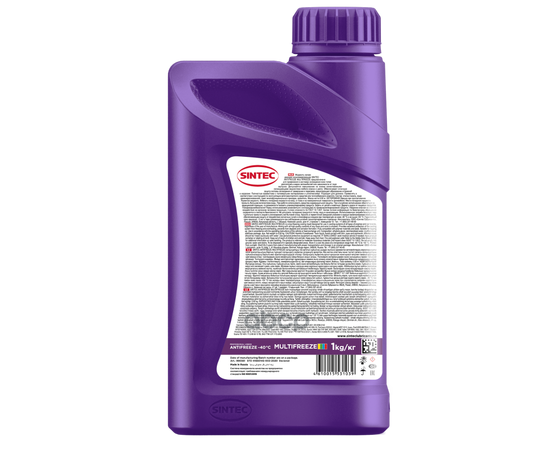 Купить АНТИФРИЗ SINTEC ANTIFREEZE MULTIFREEZE VIOLET -40 1КГ 990561