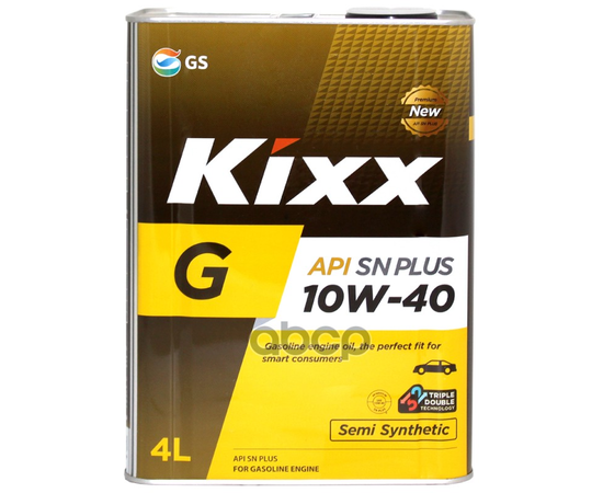 Купить МАСЛО МОТОРНОЕ KIXX G 10W-40 API SN PLUS 4Л L210944TR1