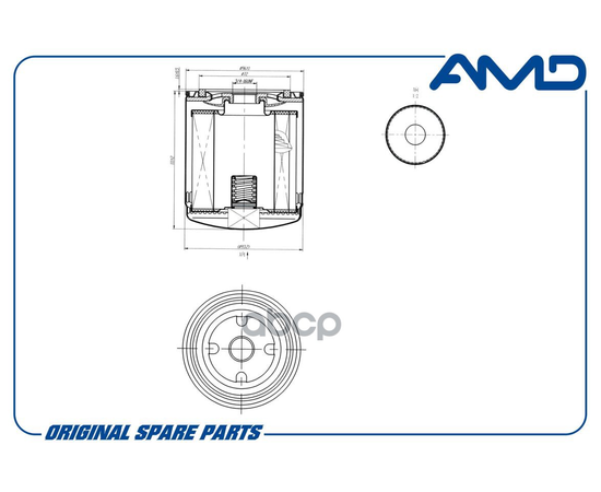 Купить ФИЛЬТР МАСЛЯНЫЙ AMDFL281