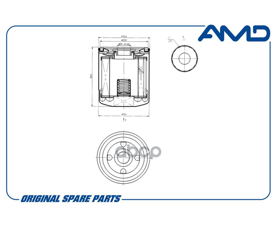Купить ФИЛЬТР МАСЛЯНЫЙ 1017100XEB02/AMD.FL321 AMD