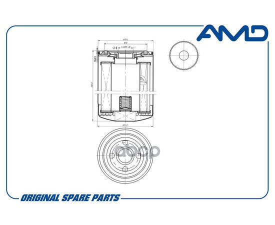 Купить ФИЛЬТР МАСЛЯНЫЙ A2781800009/AMD.FL384 AMD