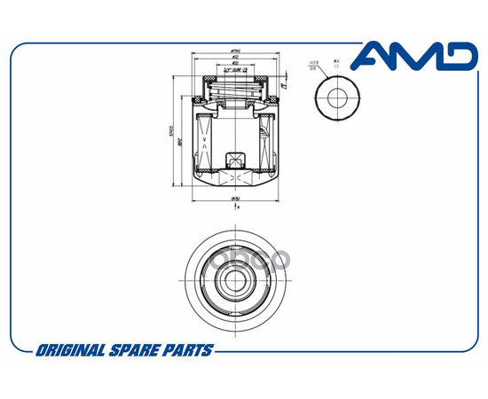 Купить ФИЛЬТР МАСЛЯНЫЙ AMDFL718