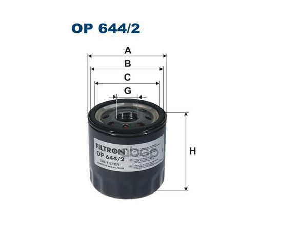 Купить ФИЛЬТР МАСЛЯНЫЙ OP644/2