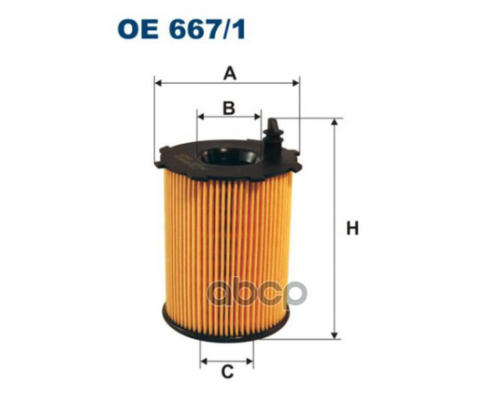 Купить ФИЛЬТР МАСЛЯНЫЙ OE667/1