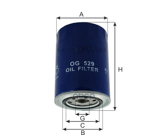 Купить ФИЛЬТР МАСЛЯНЫЙ OG529