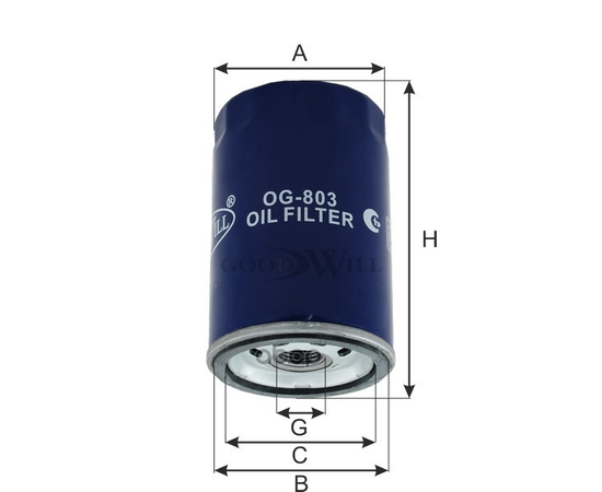 Купить ФИЛЬТР МАСЛЯНЫЙ OG803