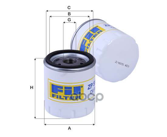 Купить ФИЛЬТР МАСЛЯНЫЙ FORD/MAZDA FIL FILTER ZP553B ZP553B