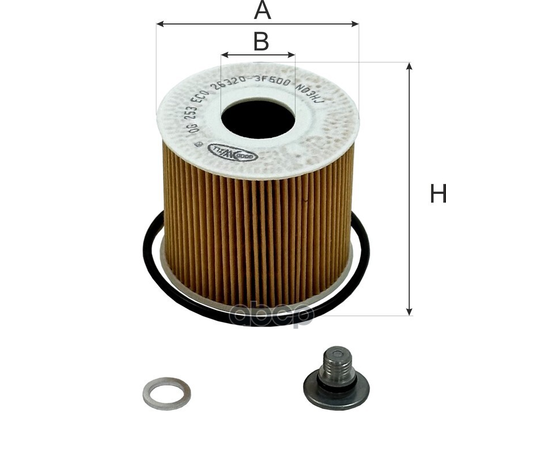 Купить ФИЛЬТР МАСЛЯНЫЙ ДВИГАТЕЛЯ OG253ECO