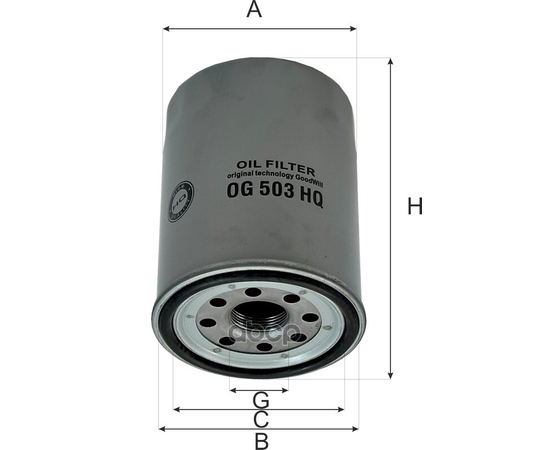 Купить ФИЛЬТР МАСЛЯНЫЙ ДВИГАТЕЛЯ OG503HQ