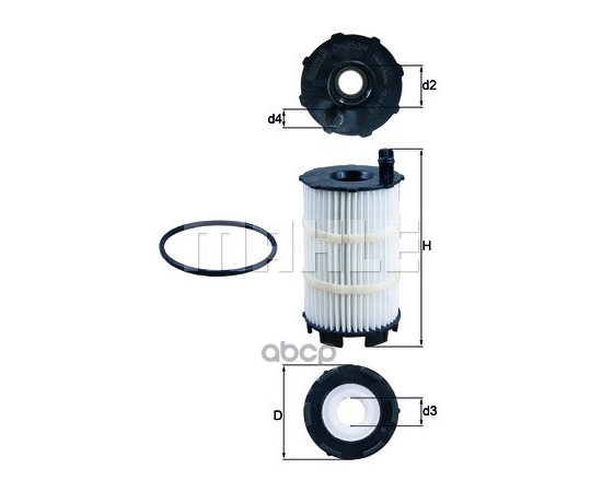 Купить ФИЛЬТР МАСЛЯНЫЙ OX350/4D