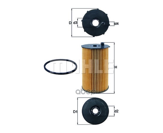 Купить ФИЛЬТР МАСЛЯНЫЙ OX205/2D