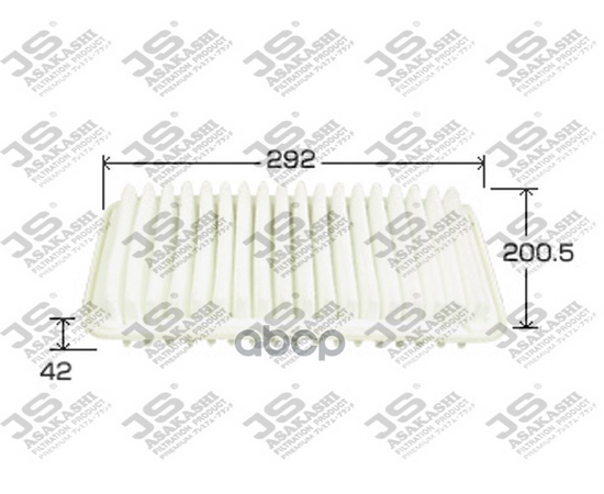 Купить ФИЛЬТР ВОЗДУШНЫЙ  TOYOTA CAMRY 2,5 2010 - 2011 A1019