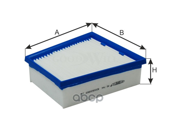 Купить ФИЛЬТР ВОЗДУШНЫЙ AG744