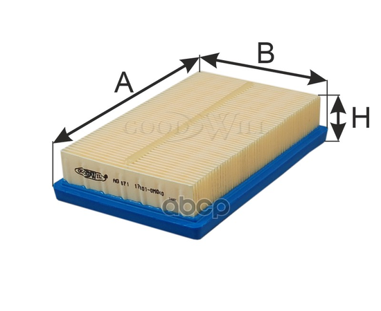 Купить ФИЛЬТР ВОЗДУШНЫЙ AG671