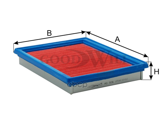 Купить ФИЛЬТР ВОЗДУШНЫЙ AG506