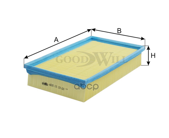 Купить ФИЛЬТР ВОЗДУШНЫЙ AG205