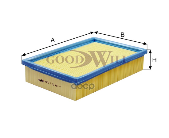 Купить ФИЛЬТР ВОЗДУШНЫЙ AG222