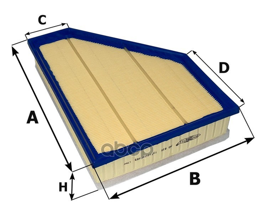 Купить ФИЛЬТР ВОЗДУШНЫЙ AG875