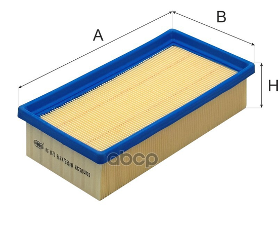 Купить ФИЛЬТР ВОЗДУШНЫЙ AG070