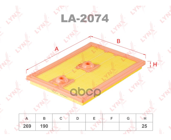 Купить ФИЛЬТР ВОЗДУШНЫЙ ПОДХОДИТ ДЛЯ AUDI A3 1.2T-1.4T 12 / Q3 1.4T 13, SKODA FABIA 1.2T 14 / OCTAVIA(5E) 1.2T-1.4T 12, VW GOLF VII 1.2T-1.4T 12 / JETTA IV 1.2T-1.4T 11 / PASSAT 1.4T 14 /  LA-2074
