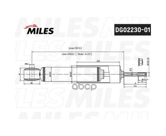 Купить АМОРТИЗАТОР ЗАДНИЙ GREAT WALL SAFE / HOVER / WINGLE / TOYOTA LAND CRUISER (J120) / HILUX SURF (_N21_) 09/02- (KYB 344410) DG02230-01