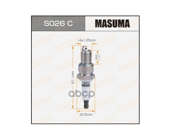 Купить СВЕЧА ЗАЖИГАНИЯ MASUMA BPR6ES-11(4824) S026C