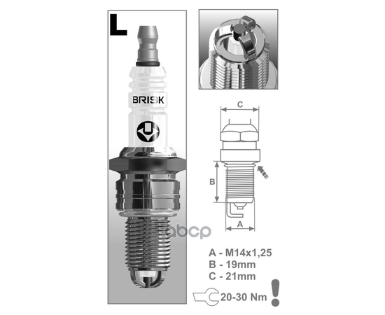 Купить СВЕЧА ЗАЖИГАНИЯ EXTRA LR15TC1 (1328)