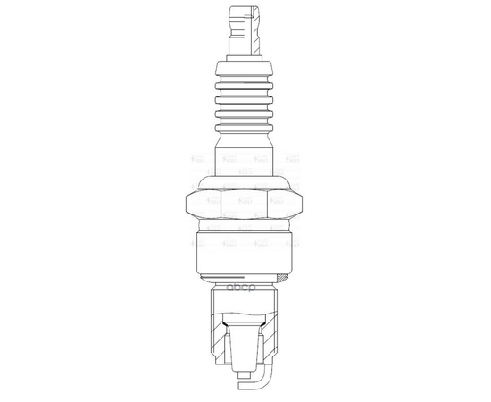 Купить СВЕЧА ЗАЖИГАНИЯ ДЛЯ А/М МОСКВИЧ 2141 (89-)/412 (71-) 1.5I/МОТОЦИКЛЫ АН. BP7ES (VSP 0402)