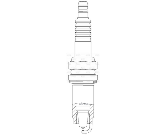 Купить СВЕЧА ЗАЖИГАНИЯ ДЛЯ А/М МОСКВИЧ 3 (22-)/JAC J7 (20-) 1.5T PT+PT (VSP 2707)