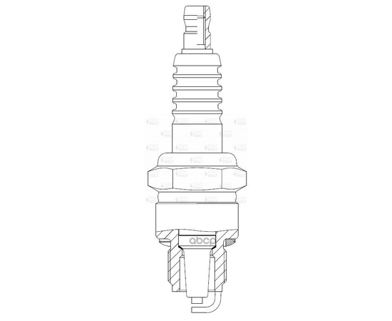 Купить СВЕЧА ЗАЖИГАНИЯ ДЛЯ М/Т HITACHI/HONDA/KUBOTA/SUZUKI/TOYOTA/YAMAHA АН. BP6HS (VSP 3545)