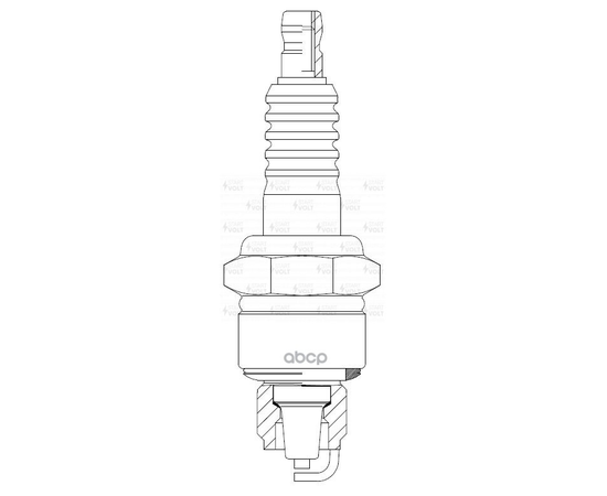 Купить СВЕЧА ЗАЖИГАНИЯ ДЛЯ М/Т HONDA/KAWASAKI/SUZUKI/YAMAHA АН. BP8HS (VSP 3006)