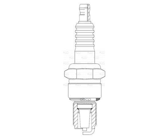 Купить СВЕЧА ЗАЖИГАНИЯ ДЛЯ М/Т KAWASAKI/SUZUKI/TRIUMPH АН. B6ES (VSP 3005)