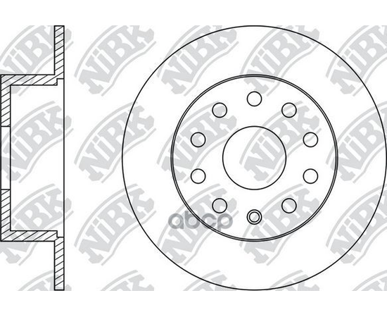 Купить ДИСК ТОРМОЗНОЙ AUDI A3/SKODA OCTAVIA/YETI/VW GOLF VI/JETTA  RN33004