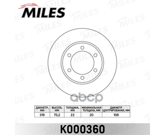 Купить ДИСК ТОРМОЗНОЙ ПЕРЕДНИЙ TOYOTA 4RUNNER 95-96/LAND CRUISER (J90) 3.0-3.4 96- (TRW DF4115) K000360