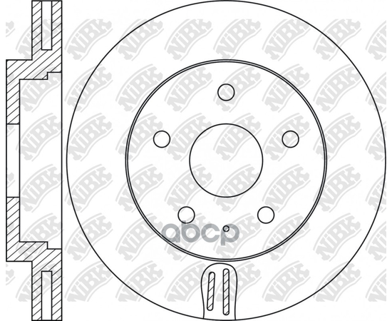 Купить ДИСК ТОРМОЗНОЙ MAZDA CX-5 11- RN2073