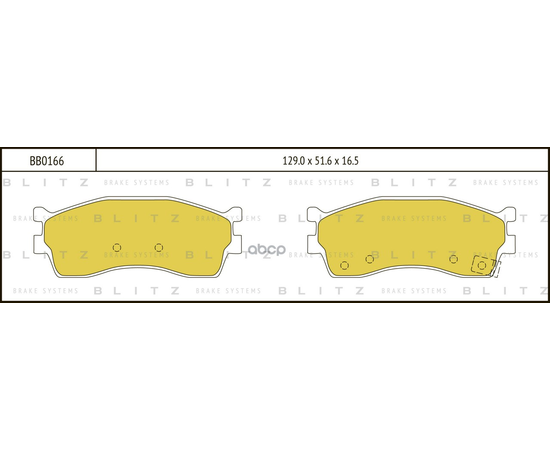 Купить КОЛОДКИ ТОРМОЗНЫЕ ДИСКОВЫЕ ПЕРЕДНИЕ KIA SPECTRA/SHUMA/CLARUS 96- BB0166