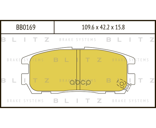 Купить КОЛОДКИ ТОРМОЗНЫЕ ДИСКОВЫЕ ЗАДНИЕ GREAT WALL HOVER H3/H5/SAFE 02-OPEL FRONTERA/MONTEREY 92-ISUZU TROOPER 92- BB0169