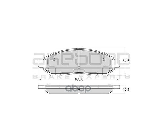 Купить КОЛОДКИ ТОРМОЗНЫЕ ДИСКОВЫЕ ПЕРЕДНИЕ NISSAN SERENA C25/C26 AN-726WK