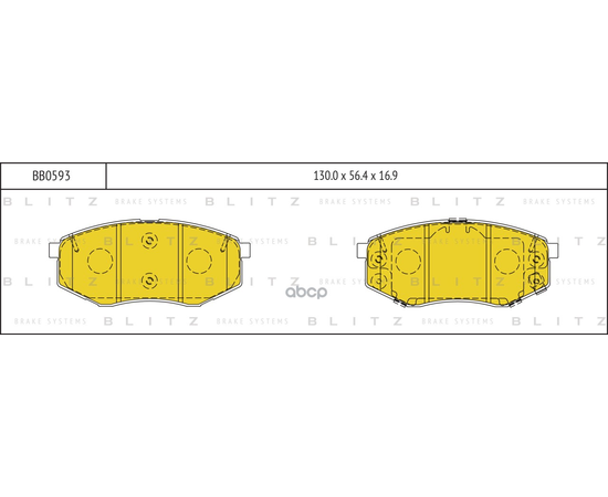 Купить КОЛОДКИ ТОРМОЗНЫЕ ДИСКОВЫЕ ПЕРЕДНИЕ HYUNDAI IX20/TUCSON 04-KIA SOUL 14- BB0593