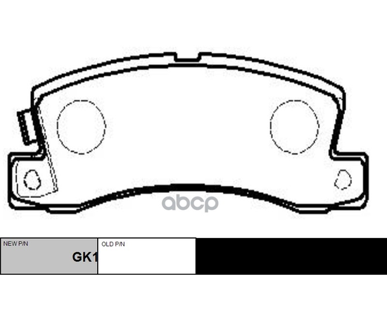 Купить КОЛОДКИ ТОРМОЗНЫЕ ДИСКОВЫЕ ЗАДНИЕ TOYOTA CELICA 2.0 89-94/CAMRY 1.8-3.0 86-91 (НОВ АРТ GK1018) CKT-4