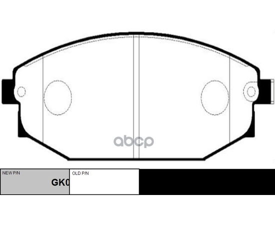 Купить КОЛОДКИ ТОРМОЗНЫЕ ДИСКОВЫЕ ПЕРЕДНИЕ HYUNDAI GALLOPER 3.0I/2.5TD 98 (НОВ АРТ GK0471) CKKH-17