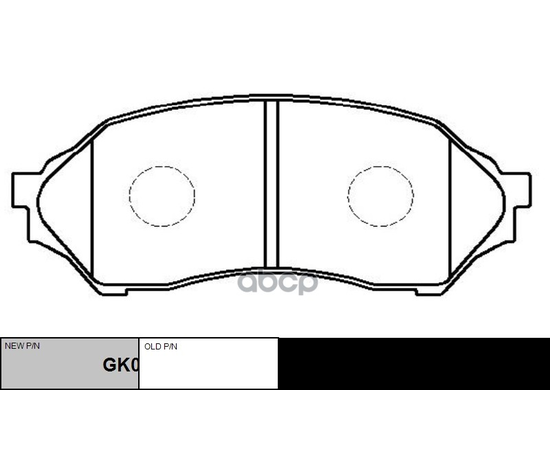 Купить КОЛОДКИ ТОРМОЗНЫЕ ДИСКОВЫЕ ПЕРЕДНИЕ MAZDA 323 1.4I-2.0TD &16V 98-01 (НОВ АРТ GK0647) CKMZ-1