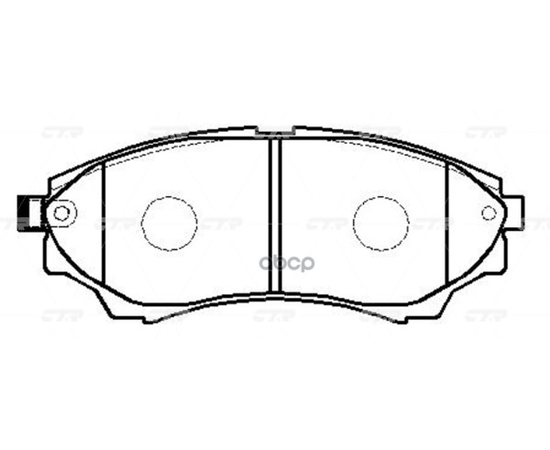 Купить КОЛОДКИ ТОРМОЗНЫЕ ДИСКОВЫЕ ПЕРЕДНИЕ FORD RANGER 2.5TD, MAZDA SERIE B 2.5D/TD 99 (СТАРЫЙ АРТ. CKF-33) GK0178