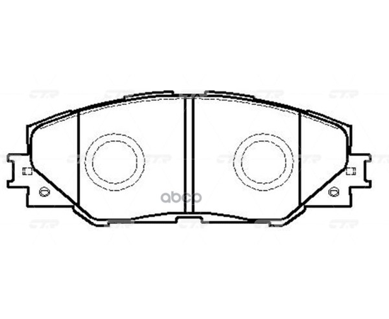 Купить КОЛОДКИ ТОРМОЗНЫЕ ДИСКОВЫЕ ПЕРЕДНИЕ TOYOTA RAV IV 2.0VVT-I/2.2D-4D 06 (СТАРЫЙ АРТ. CKT-49) GK1063