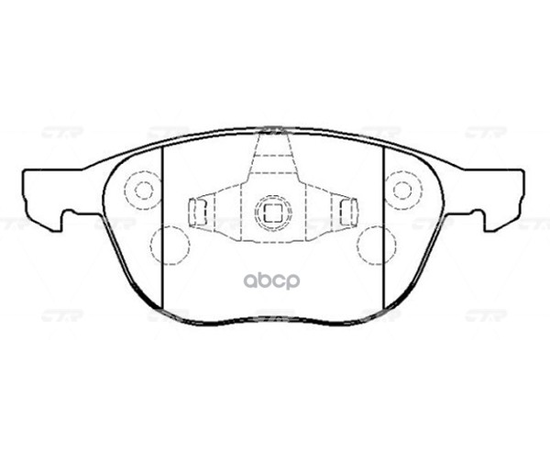 Купить КОЛОДКИ ТОРМОЗНЫЕ ДИСКОВЫЕ ПЕРЕДНИЕ FORD FOCUS C-MAX 1.6I-2.0TDCI, MAZDA 3 1.4I-2.0CRDT 03  (СТАРЫЙ АРТ. CKF-14) GK0159