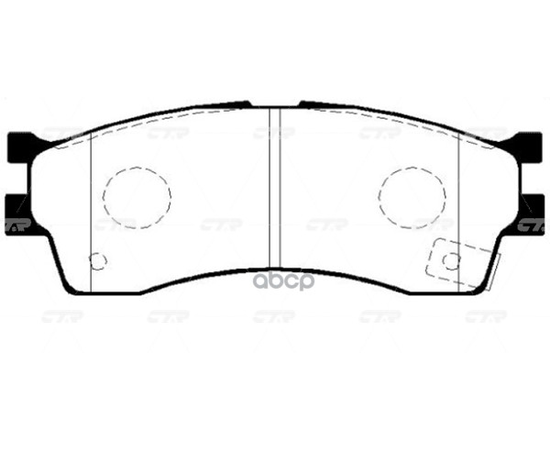 Купить КОЛОДКИ ТОРМОЗНЫЕ ДИСКОВЫЕ ПЕРЕДНИЕ KIA CLARUS 1.8I-2.0I 99-00/CARENS I 1.8I 16V 00-02 (СТАРЫЙ АРТ. CKKK-9) GK0515