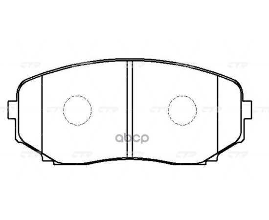 Купить КОЛОДКИ ТОРМОЗНЫЕ ДИСКОВЫЕ ПЕРЕДНИЕ MAZDA MPV 2.0I-3.0I/2.5TD &4WD 96 (СТАРЫЙ АРТ. CKMZ-65) GK0711