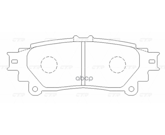 Купить КОЛОДКИ ТОРМОЗНЫЕ ДИСКОВЫЕ (СТАРЫЙ АРТ. CKT-72) GK1085