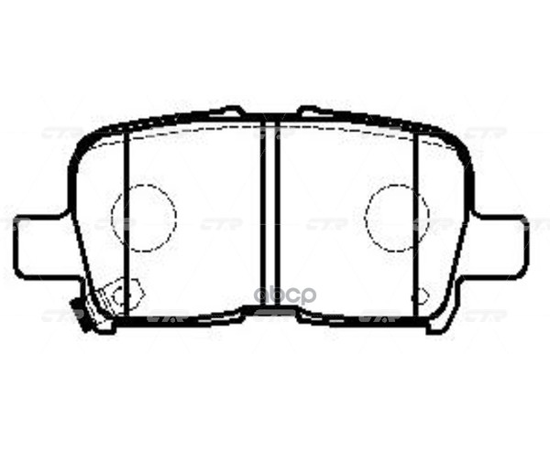 Купить КОЛОДКИ ТОРМОЗНЫЕ ДИСКОВЫЕ ЗАДНИЕ HONDA ODYSSEY/MR-V/MDX/PILOT, ACURA MDX 01 (СТАРЫЙ АРТ. CKHO-15) GK0332