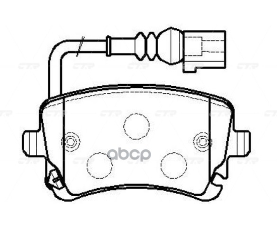 Купить КОЛОДКИ ТОРМОЗНЫЕ ДИСКОВЫЕ VOLKSWAGEN T5 03/MULTIVAN 03 (СТАРЫЙ АРТ. CKVW-32) GK1259